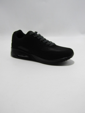Buty sportowe damskie na płaskim (36-41) 7-7903-A1 BLACK/BLACK