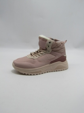 Botki damskie ocieplane na płaskim (36-41) TL372 PINK