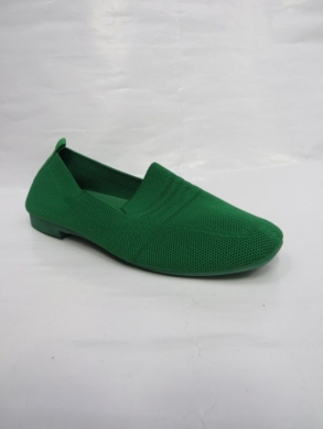 Mokasyny damskie na płaskim (36-41) A48 GREEN
