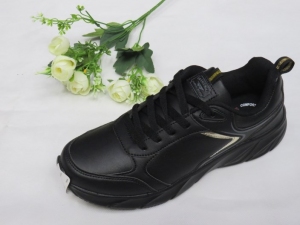 Buty sportowe damskie na płaskim (36-41) LXC 8345 BLACK