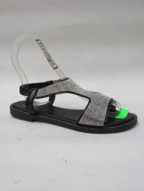 Sandały damskie na płaskim (36-41) YO-955 BLACK