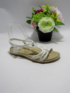 Sandały damskie na płaskim (36-41) FY7008 WHITE