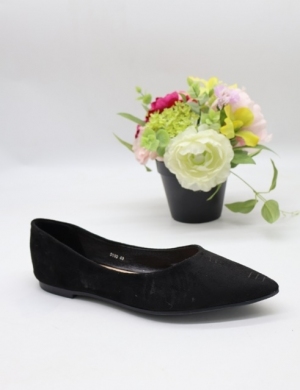 Baleriny damskie (36-41) 5199 BLACK