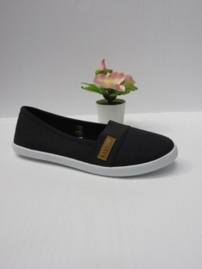 Tenisówki damskie (36-41) 11020 BLACK/WHITE