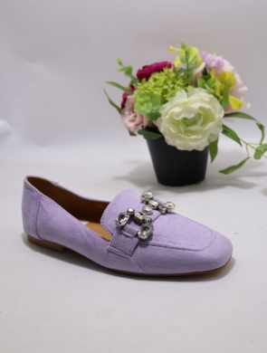 Mokasyny damskie na płaskim (36-40) 1712 PURPLE