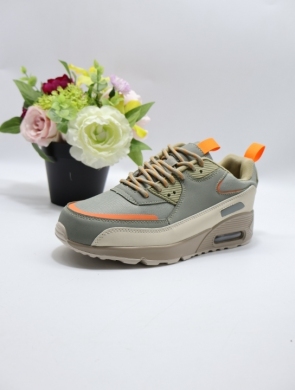 Buty sportowe damskie na płaskim (36-41) D805 GREY/BE