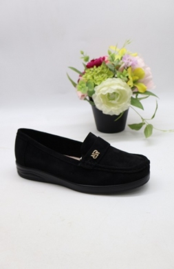 Mokasyny damskie na płaskim (36-41) 3780 BLACK