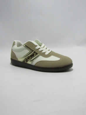 Buty sportowe damskie na płaskim (36-41) A102 KHAKI