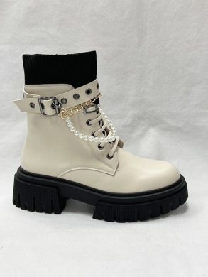 Trapery damskie ocieplane (36-41) JJ15 BEIGE
