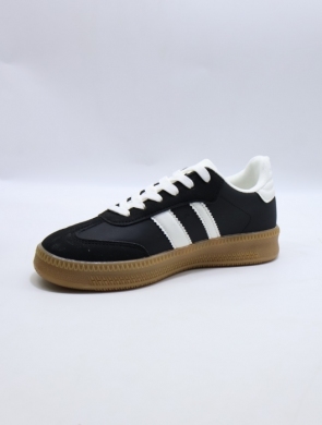 Buty sportowe damskie na płaskim (36-41) D50-1 BL/WH