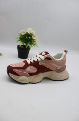 Sneakersy damskie (36-41) 24071 WINE
