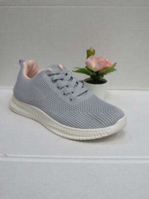 Buty sportowe damskie na płaskim (36-41) 2201 GREY
