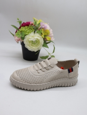 Półbuty damskie na płaskim (36-41) BK-611 BEIGE