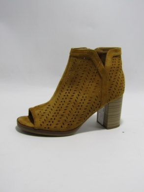 Botki damskie na obcasie (36-41) G23150 CAMEL