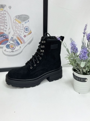 Trapery damskie ocieplane (36-41) 8599 BLACK