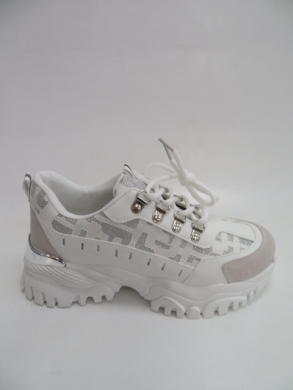 Sneakersy damskie niskie (36-41) AB900 WHITE