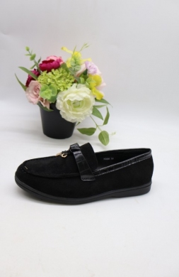 Mokasyny damskie na płaskim (36-41) N905 BLACK