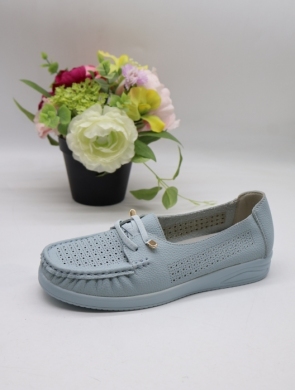 Mokasyny damskie na płaskim (36-41) 3604 BLUE