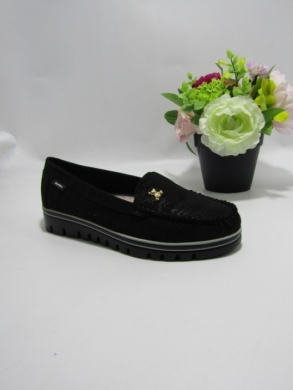 Mokasyny damskie na płaskim (36-41) HJJ-202 BLACK