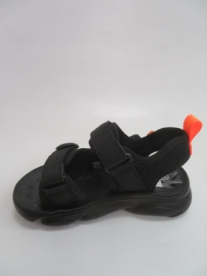Sandały chłopięce (26-31) D932 BLACK/ORANGE