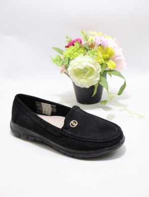Mokasyny damskie na płaskim (36-41) XJK-25802-1 BLACK