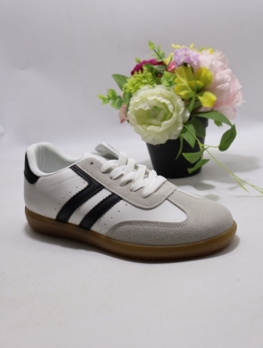 Buty sportowe damskie na płaskim (36-41) XA-03 WH/BL