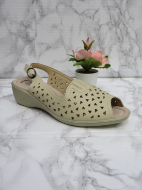Sandały damskie na obcasie (36-41) M825 BEIGE