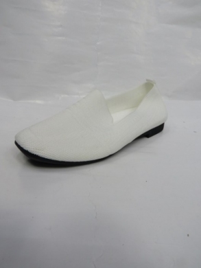 Mokasyny damskie na płaskim (36-41) A48 WHITE