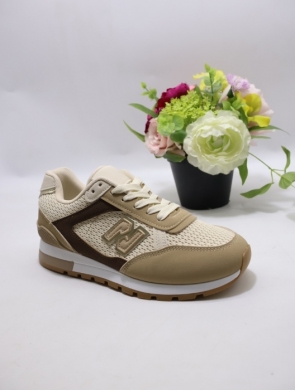 Buty sportowe damskie na płaskim (36-41) ASSL-2 KHAKI