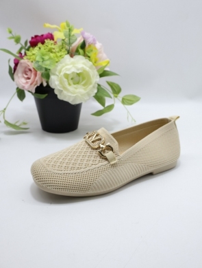 Mokasyny damskie na płaskim (36-41) 2893 BEIGE