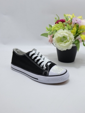 Trampki damskie na płaskim (36-41) XWQ801 BLACK