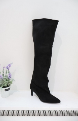 Kozaki damskie na szpilce (36-41) LA3127 BLACK