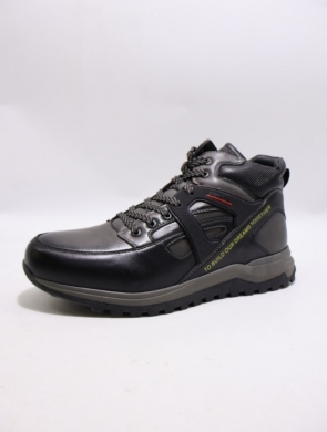 Botki męskie ocieplane (40-45) 62214-2 GREY