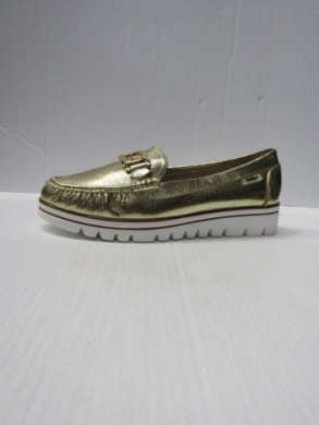 Mokasyny damskie na płaskim (36-41) DW25 GOLD