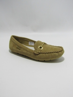 Mokasyny damskie na płaskim (36-41) 0567 KHAKI