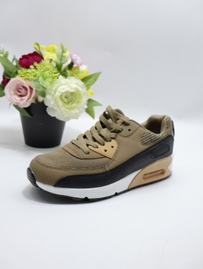 Buty sportowe damskie na płaskim (36-41) D800-BL BROWN