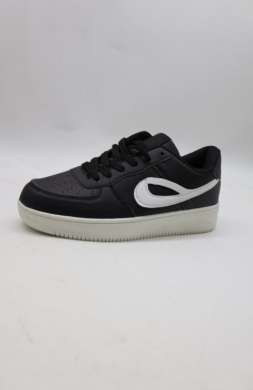 Buty sportowe damskie na płaskim (36-41) DN91-13 BL/WH