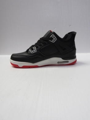 Buty sportowe młodzieżowe (36-41) AF-23-10 BLACK/RED