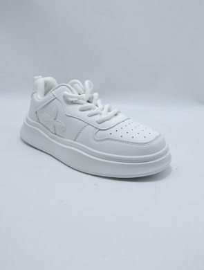 Buty sportowe dziewczęce (33-38) EC349 WHITE
