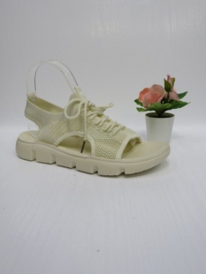 Sandały damskie na płaskim (36-41) J-7 L.BEIGE