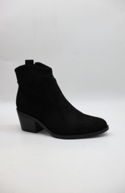 Botki damskie na obcasie (36-41) H253-1 BLACK