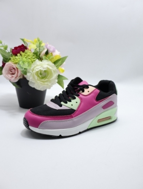 Buty sportowe damskie na płaskim (36-41) D800-BL FU/LILAC