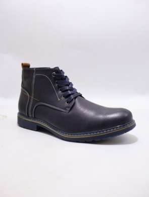 Botki męskie ocieplane (41-46) 9-920 BLACK