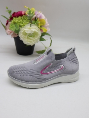Buty sportowe damskie na płaskim (36-41) FQH-6 GREY