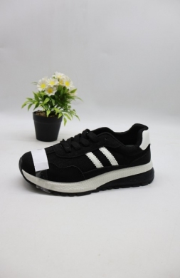Buty sportowe damskie na płaskim (36-41) HZ439 BLACK