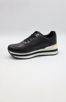 Buty sportowe damskie na płaskim (36-41) 5092 BLACK