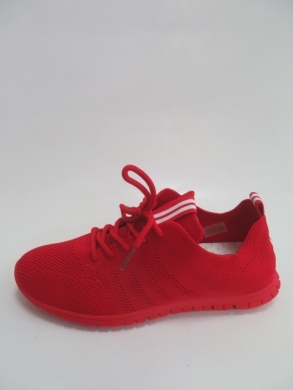 Buty sportowe damskie na płaskim (36-41) 0020-5 RED