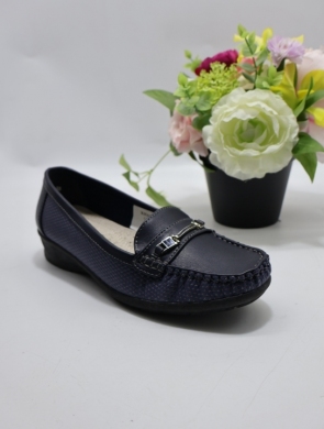 Mokasyny damskie na koturnie (36-41) CYM-55 BLUE