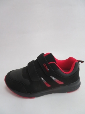 Buty sportowe dziewczęce (32-37) F859 BLACK/RED