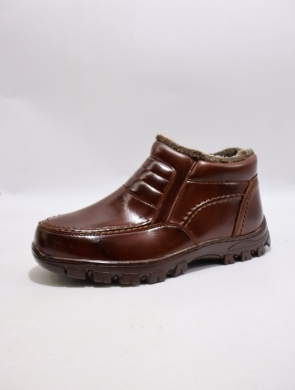 Botki męskie ocieplane (40-46) FL-14 BROWN
